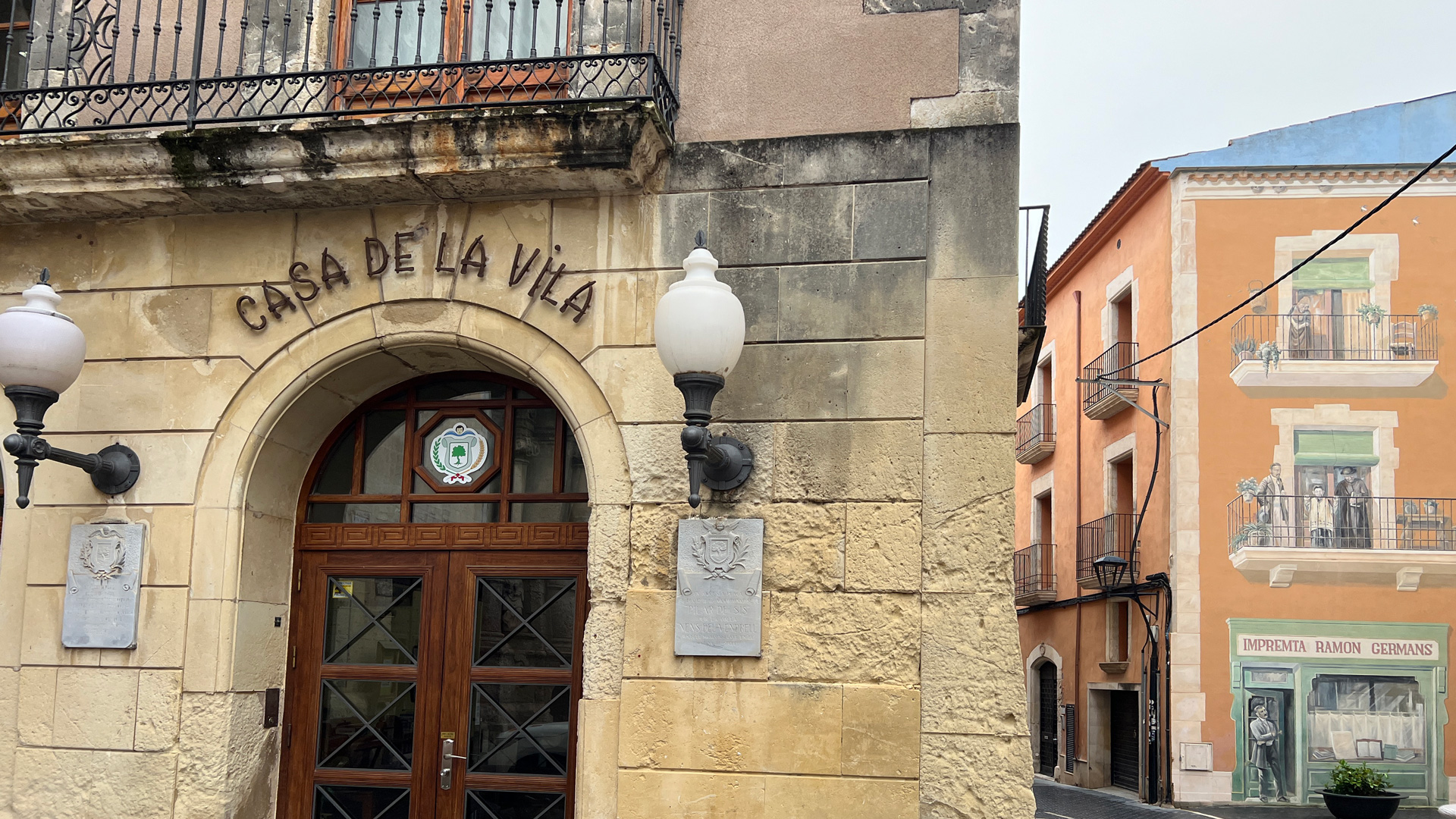 XTA - Imatge pel bàner El Vendrell - Façana de la Casa de la Vila El Vendrell